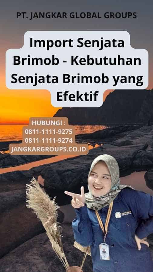 Import Senjata Brimob - Kebutuhan Senjata Brimob yang Efektif