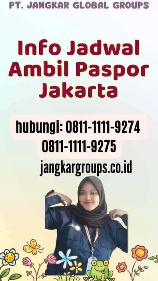 Info Jadwal Ambil Paspor Jakarta