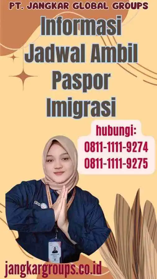 Informasi Jadwal Ambil Paspor Imigrasi