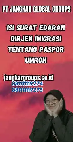 Isi Surat Edaran Dirjen Imigrasi Tentang Paspor Umroh