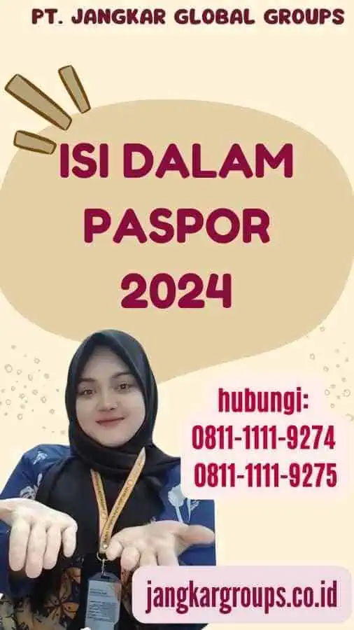 Isi dalam Paspor 2024