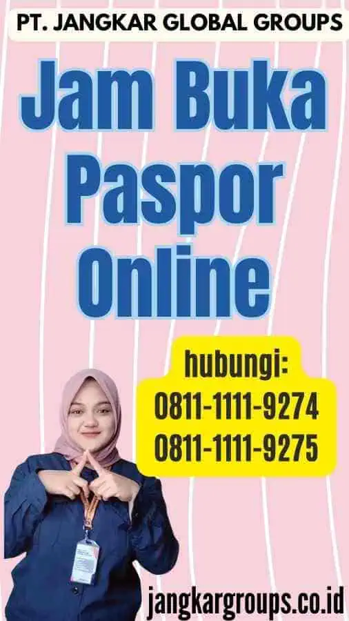 Jam Buka Paspor Online