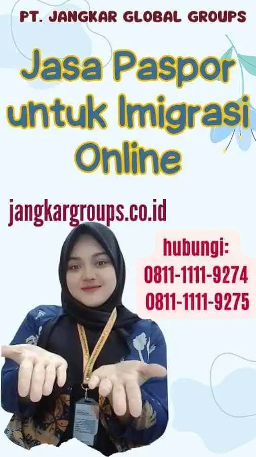 Jasa Paspor untuk Imigrasi Online