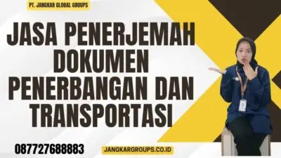 Jasa Penerjemah Dokumen Penerbangan Dan Transportasi