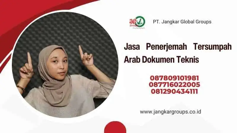 Jasa Penerjemah Tersumpah Arab