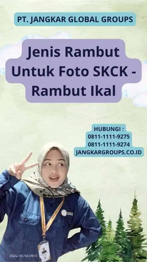 Jenis Rambut Untuk Foto SKCK - Rambut Ikal