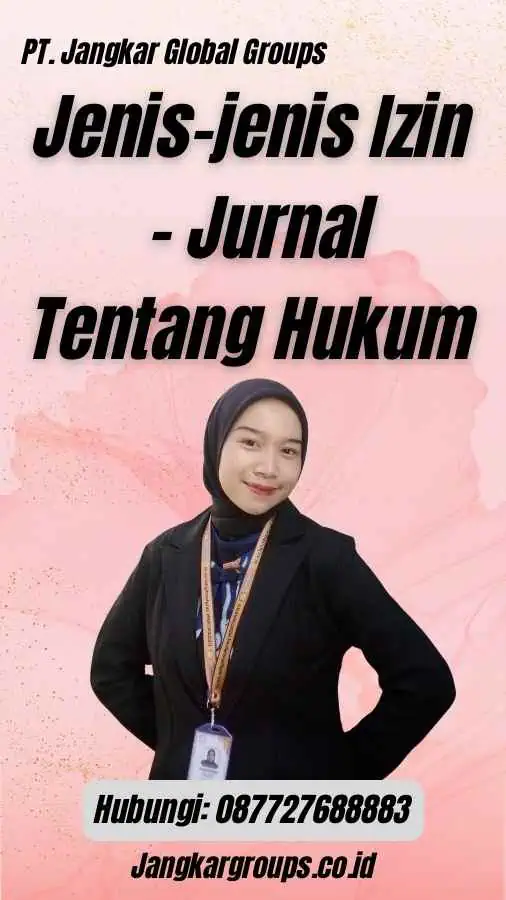 Jenis-jenis Izin - Jurnal Tentang Hukum