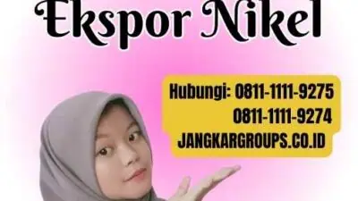 Jokowi Melarang Ekspor Nikel