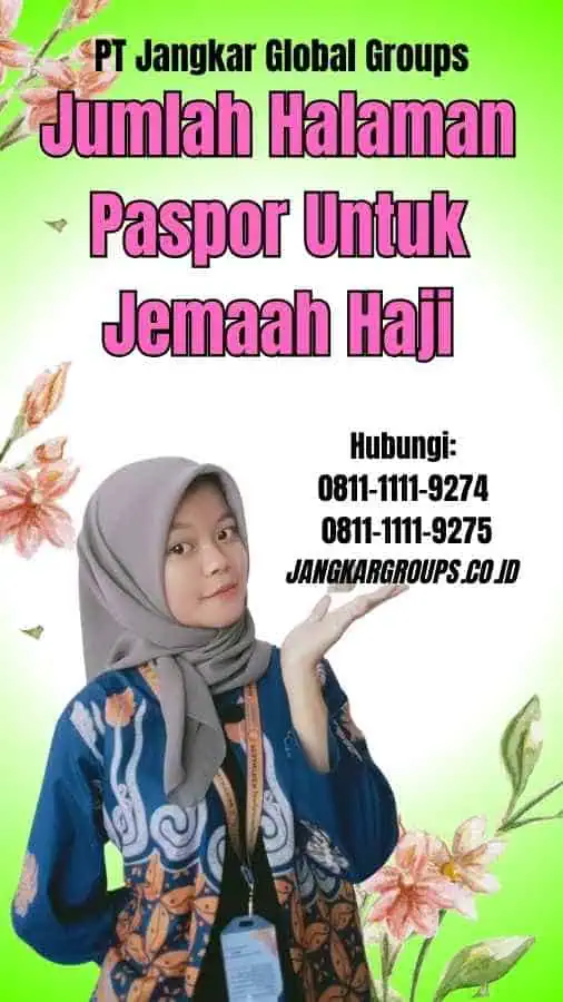 Jumlah Halaman Paspor Untuk Jemaah Haji