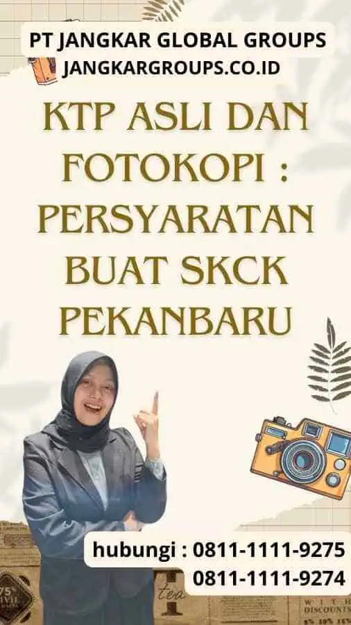 KTP Asli dan Fotokopi Persyaratan Buat SKCK Pekanbaru