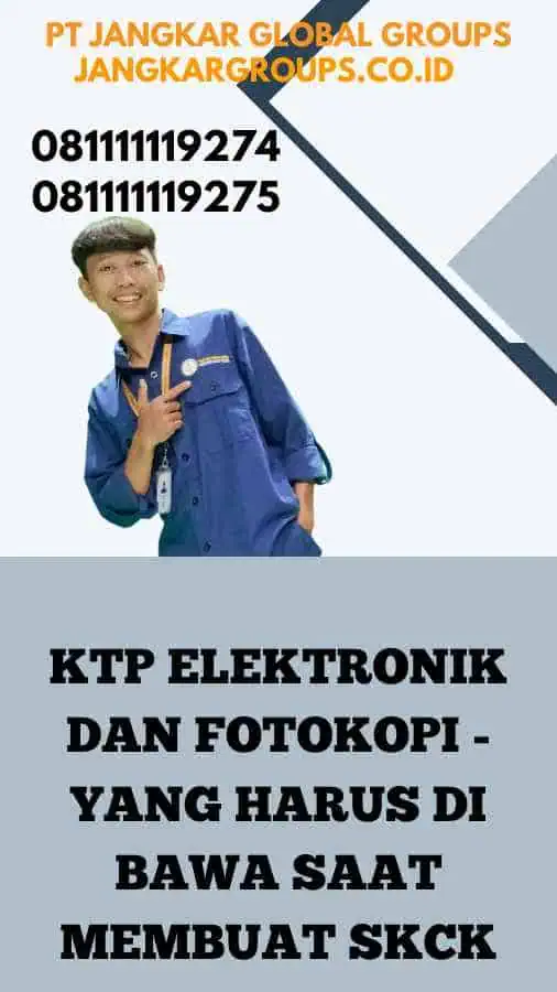 KTP Elektronik dan Fotokopi - Yang Harus Di bawa Saat Membuat SKCK