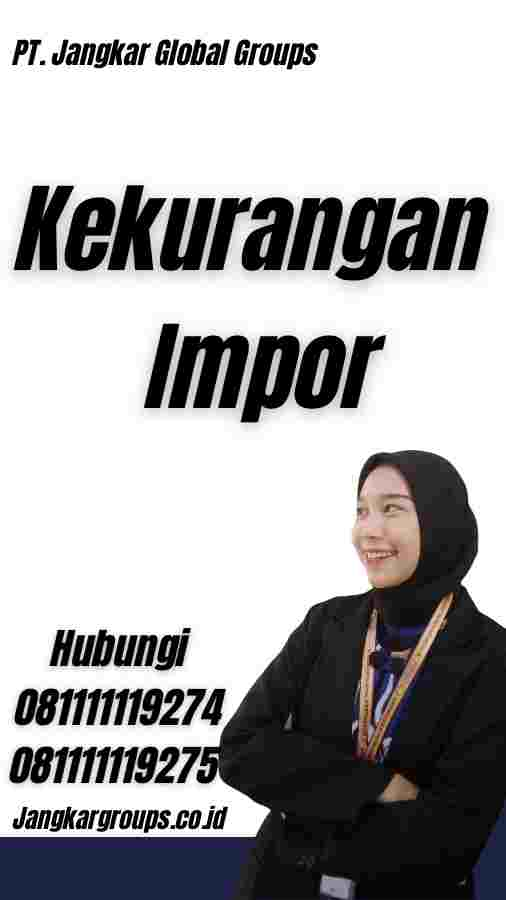 Kekurangan Impor - Impor Elektronik Indonesia