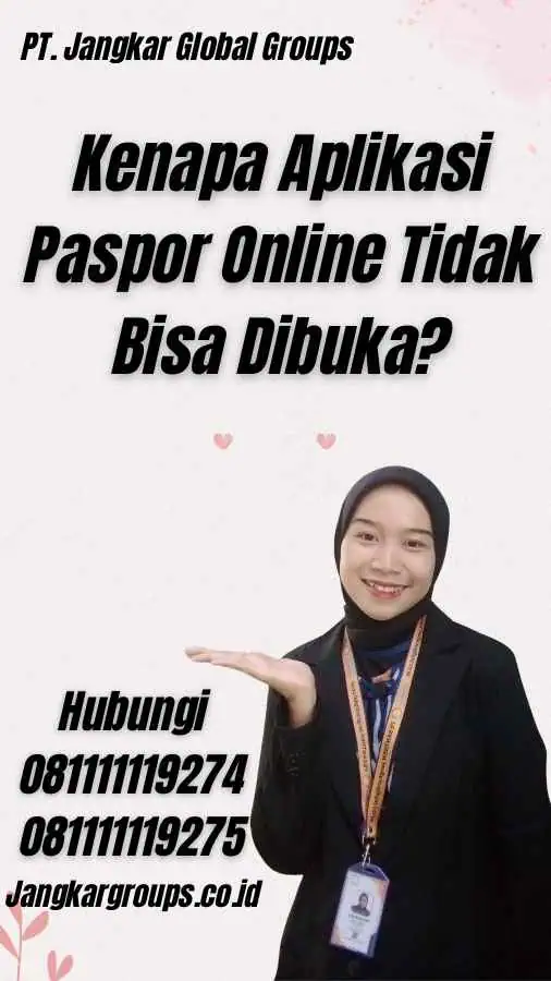 Kenapa Aplikasi Paspor Online Tidak Bisa Dibuka?