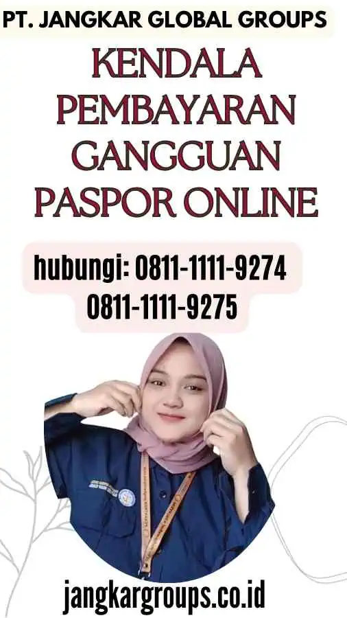 Kendala Pembayaran Gangguan Paspor Online