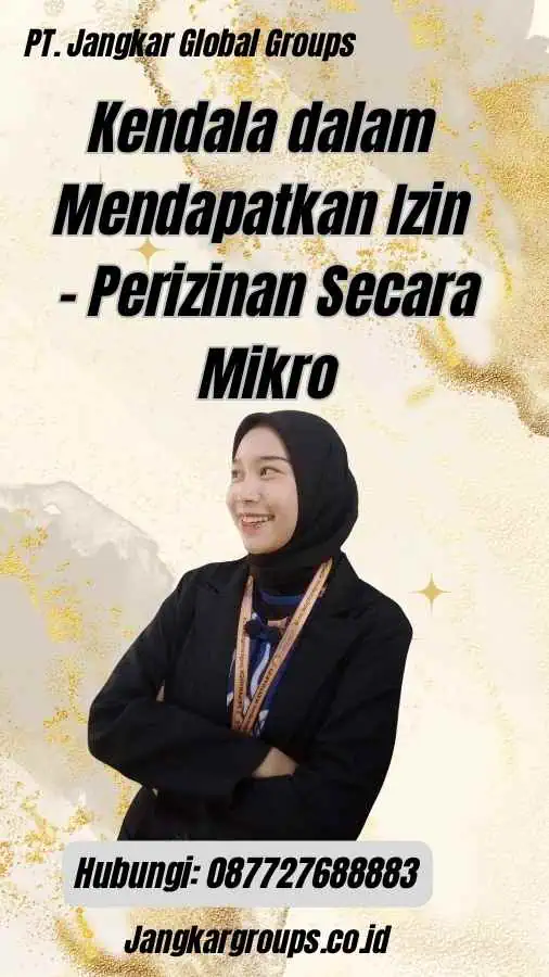 Kendala dalam Mendapatkan Izin - Perizinan Secara Mikro