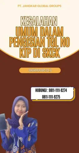 Kesalahan Umum dalam Pengisian Tgl No KTP Di SKCK