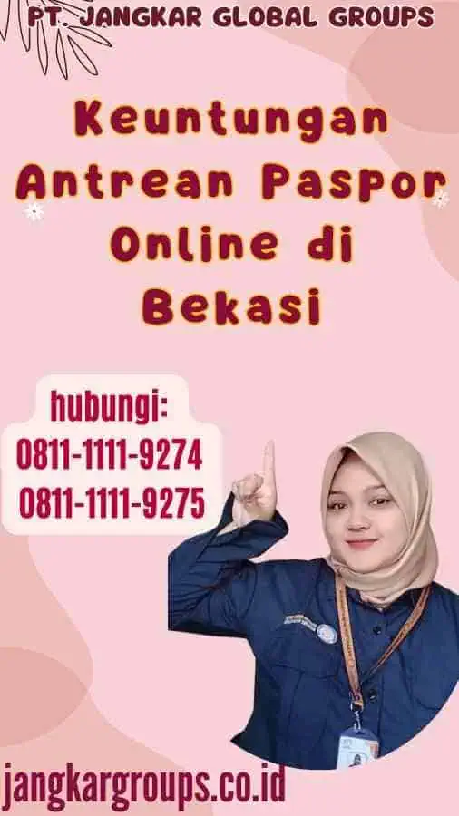 Keuntungan Antrean Paspor Online di Bekasi