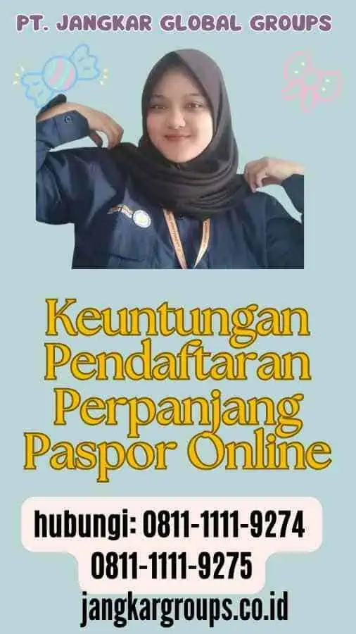 Keuntungan Pendaftaran Perpanjang Paspor Online