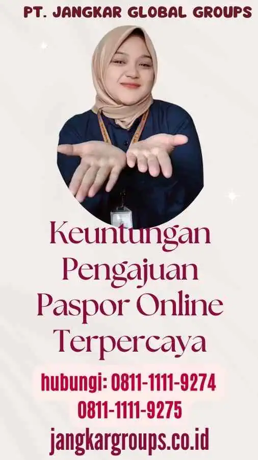 Keuntungan Pengajuan Paspor Online Terpercaya