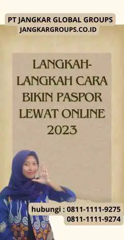 Langkah-Langkah Cara Bikin Paspor Lewat Online 2023