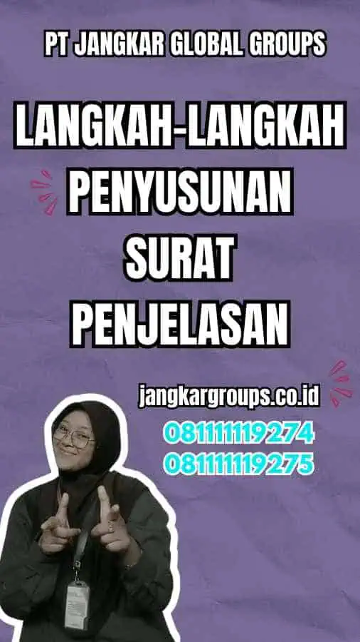 Langkah-Langkah Penyusunan Surat Penjelasan