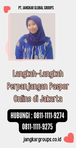 Langkah-Langkah Perpanjangan Paspor Online di Jakarta