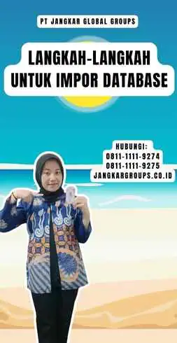 Langkah-Langkah untuk Impor Database