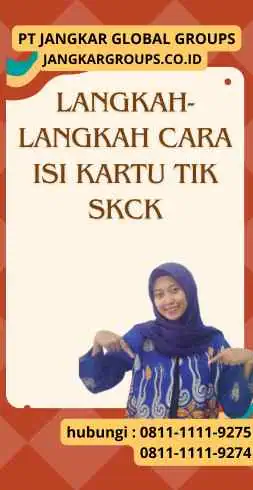 Langkah-langkah Cara Isi Kartu Tik SKCK