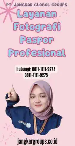 Layanan Fotografi Paspor Profesional