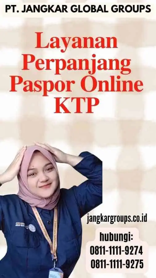 Layanan Perpanjang Paspor Online KTP