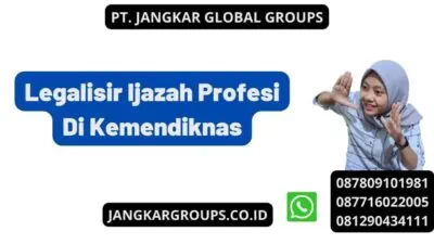 Legalisir Ijazah Profesi Di Kemendiknas