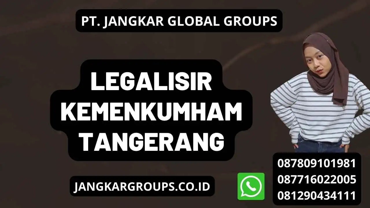 Legalisir Kemenkumham Tangerang