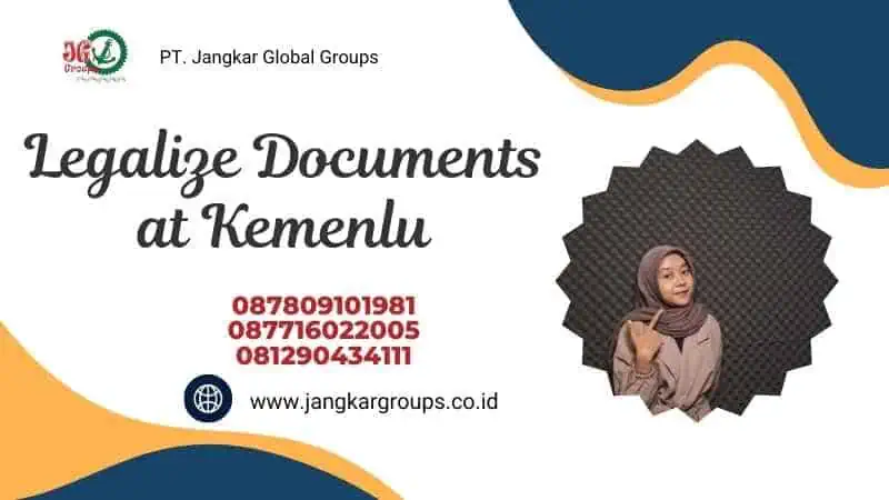 Legalize Documents at Kemenlu