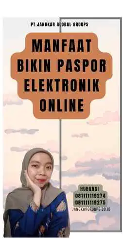 Manfaat Bikin Paspor Elektronik Online