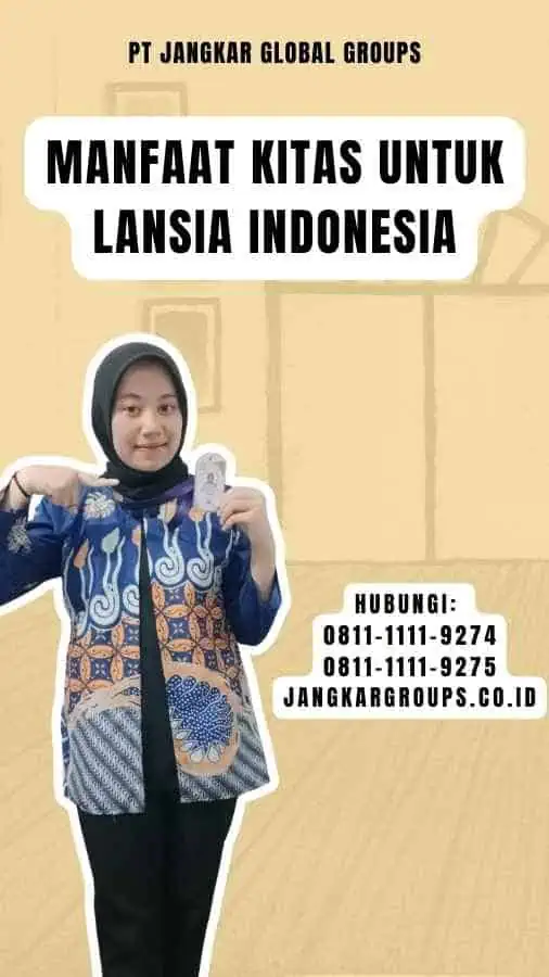 Manfaat Kitas untuk Lansia Indonesia