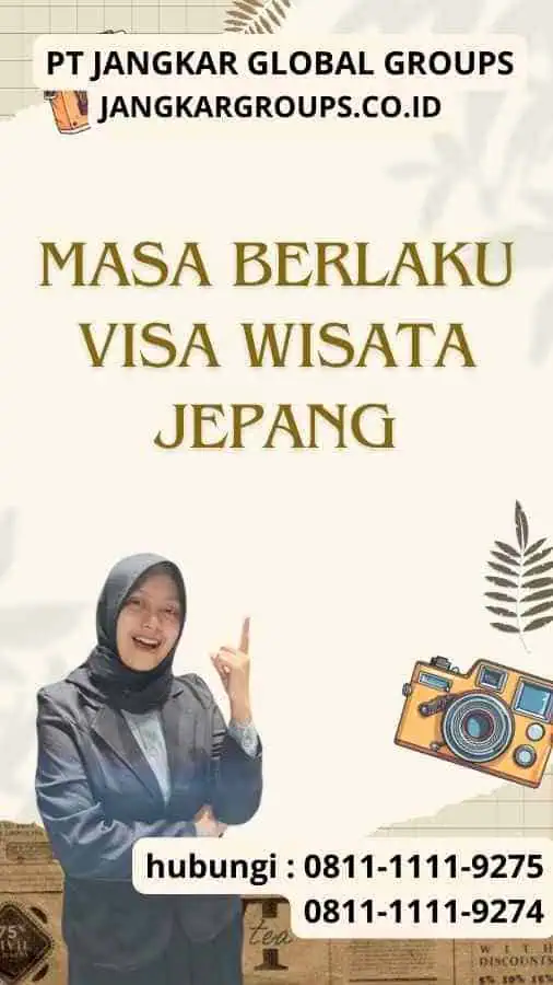 Masa Berlaku Visa Wisata Jepang