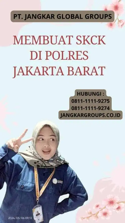 Membuat SKCK di Polres Jakarta Barat