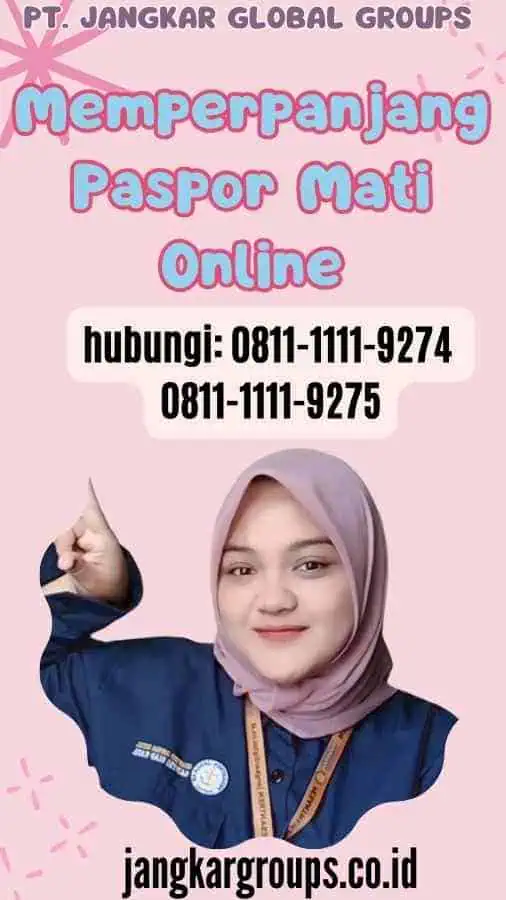 Memperpanjang Paspor Mati Online