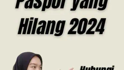 Mencari Nomor Paspor yang Hilang 2024