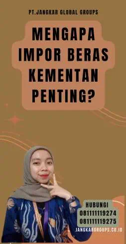 Mengapa Impor Beras Kementan Penting