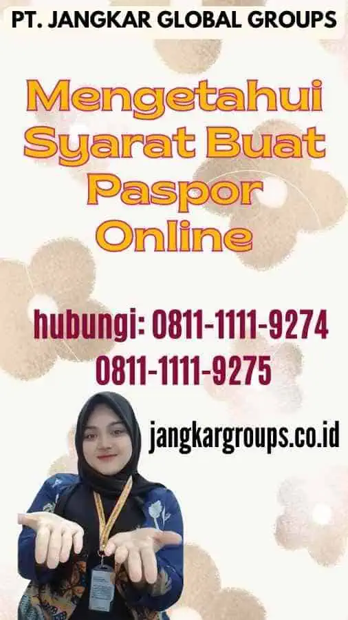 Mengetahui Syarat Buat Paspor Online