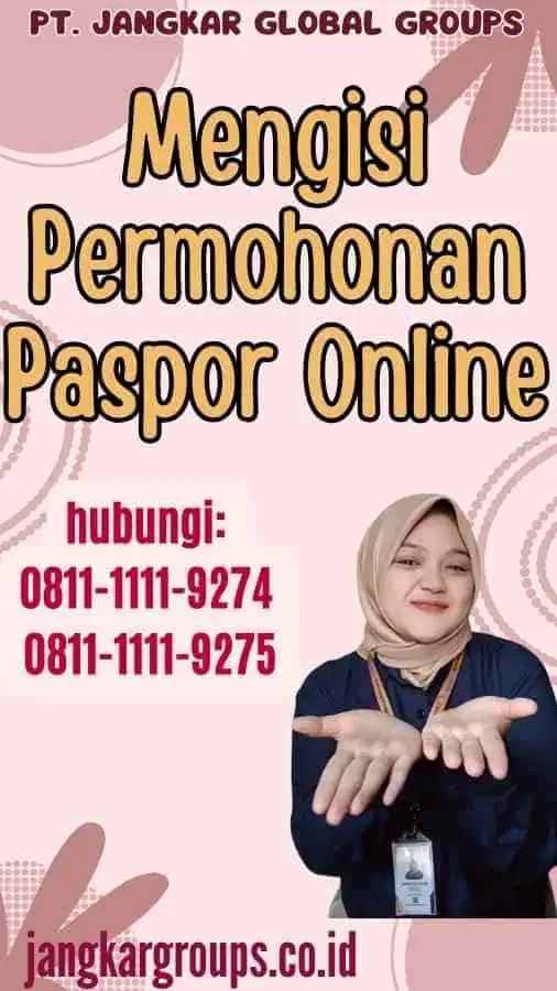 Mengisi Permohonan Paspor Online