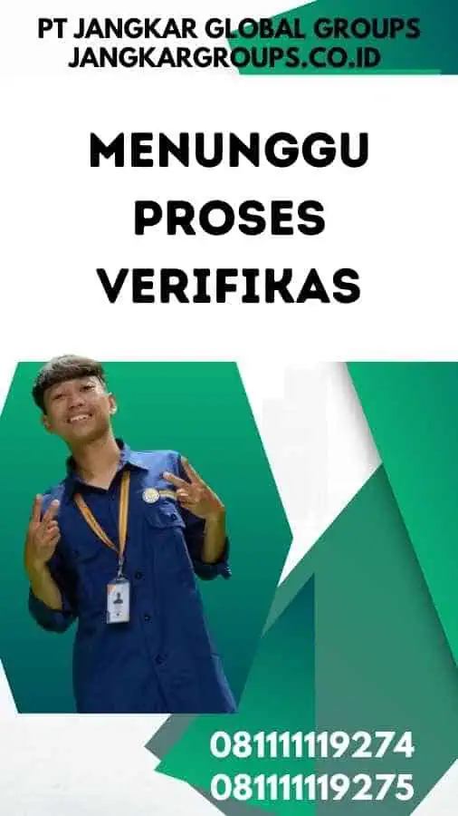 Menunggu Proses Verifikas