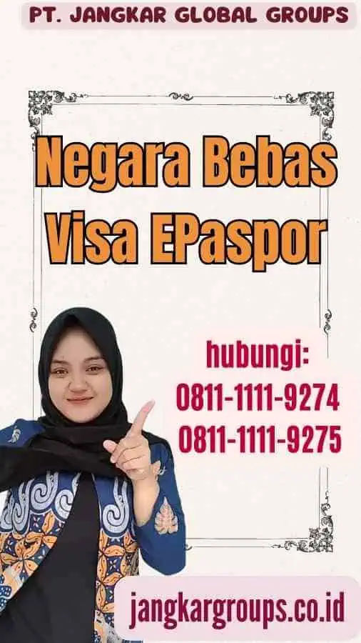 Negara Bebas Visa EPaspor