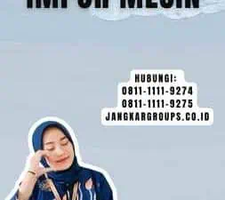 Pajak Untuk Impor Mesin