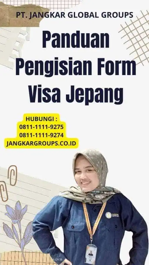 Panduan Pengisian Form Visa Jepang