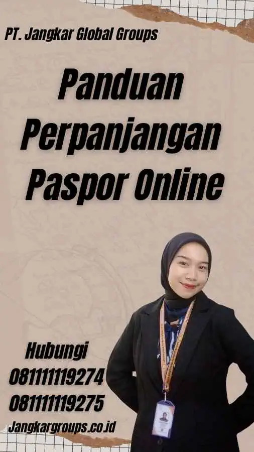 Panduan Perpanjangan Paspor Online