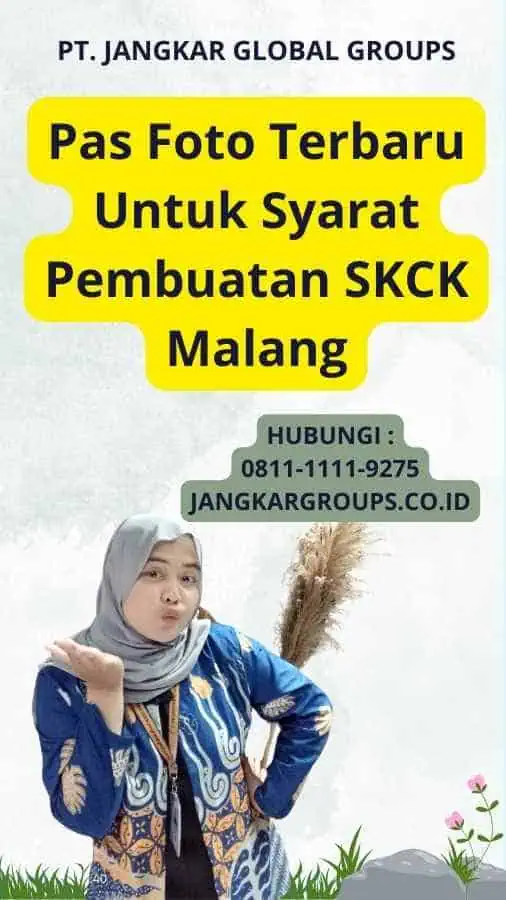 Pas Foto Terbaru Untuk Syarat Pembuatan SKCK Malang