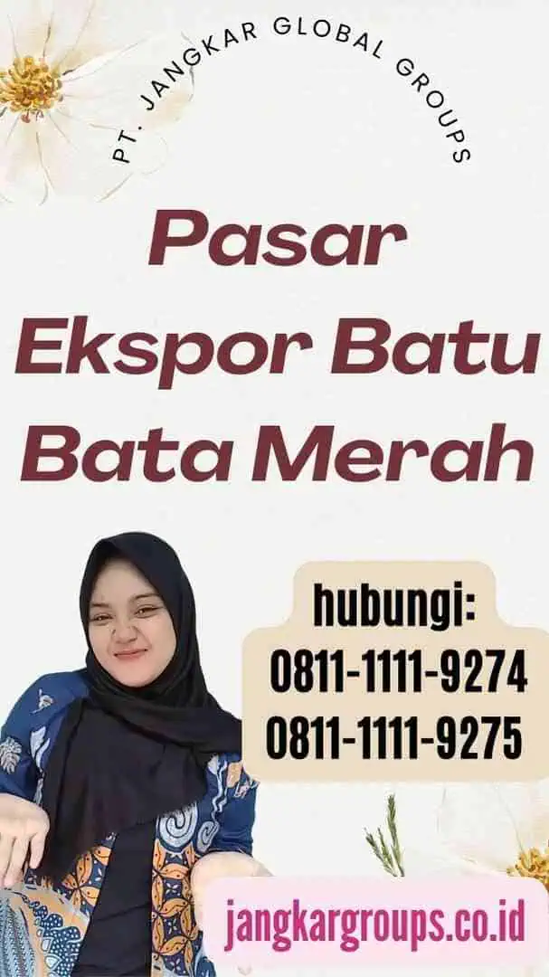 Pasar Ekspor Batu Bata Merah