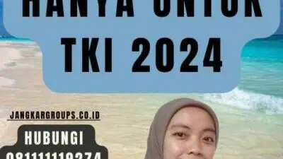 Paspor 24 Halaman Hanya Untuk Tki 2024